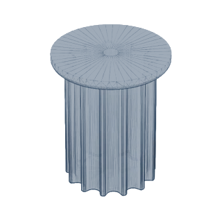 Nilco dişlisi, 3D model görüntüsü, çapraz görünüş
