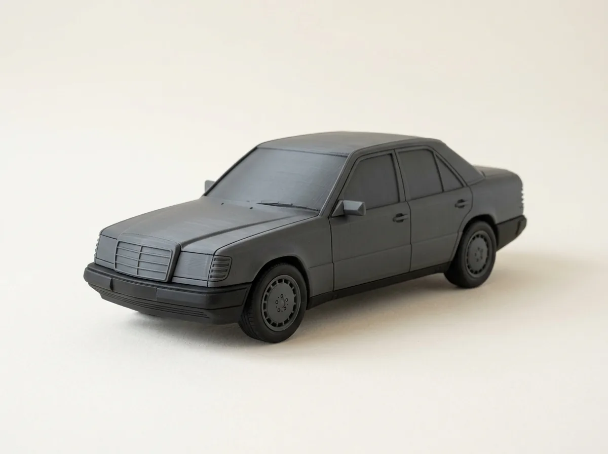 Mercedes W124 maketi, temsili görsel
