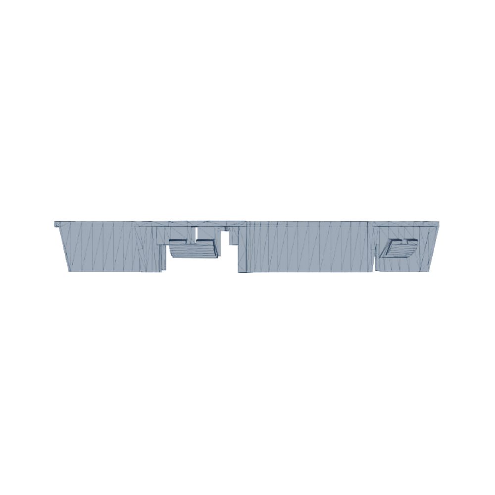 Jeep jant kapağı, 3D model görüntüsü, ön görünüş